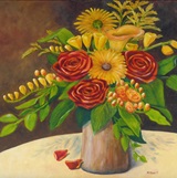Blumenstrauß 60x60